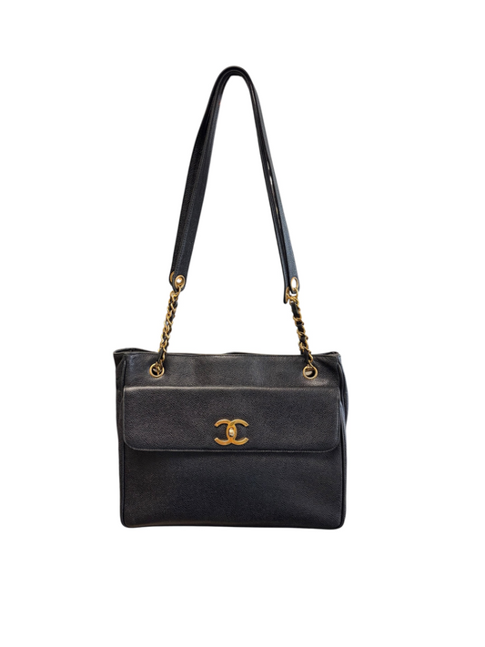 Vintage Chanel Size L/XL Designer Purses
